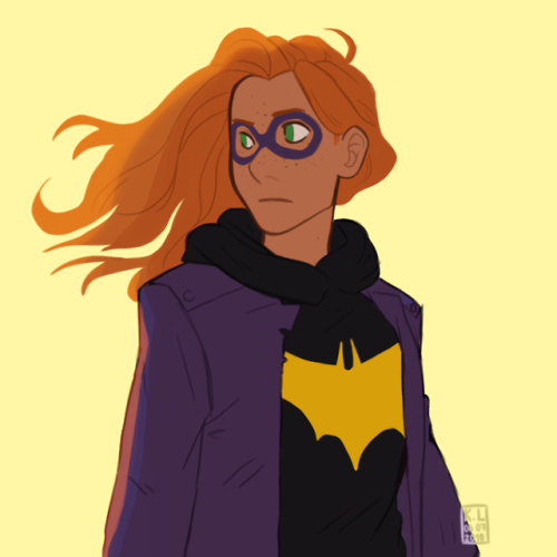 barbara gordon dick grayson dickbabs batgirl robin dc comics artists on tumblr my art digital art character design