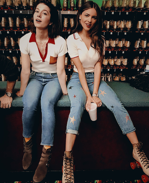 bobbimorsebartons:Mary Elizabeth Winstead and Eiza Gonzalez on...