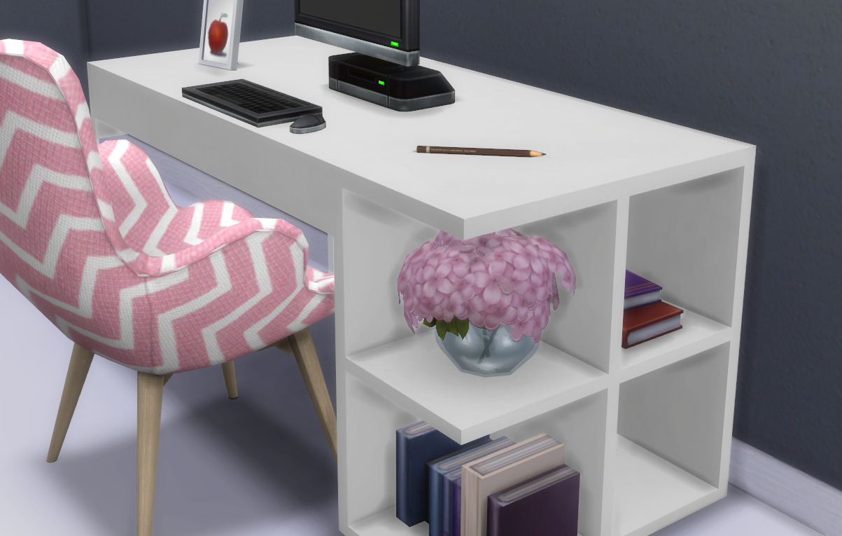 sims 4 the new in town desk cc