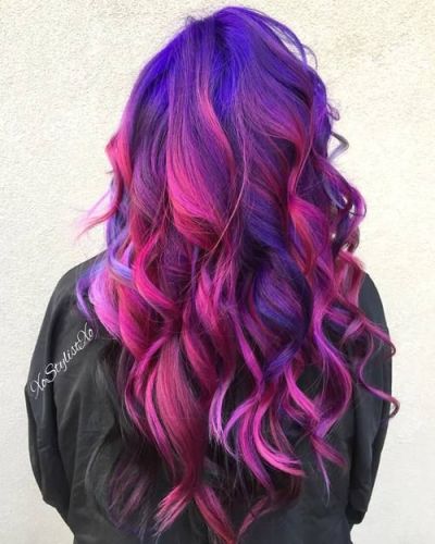 Pink And Purple Hair Tumblr