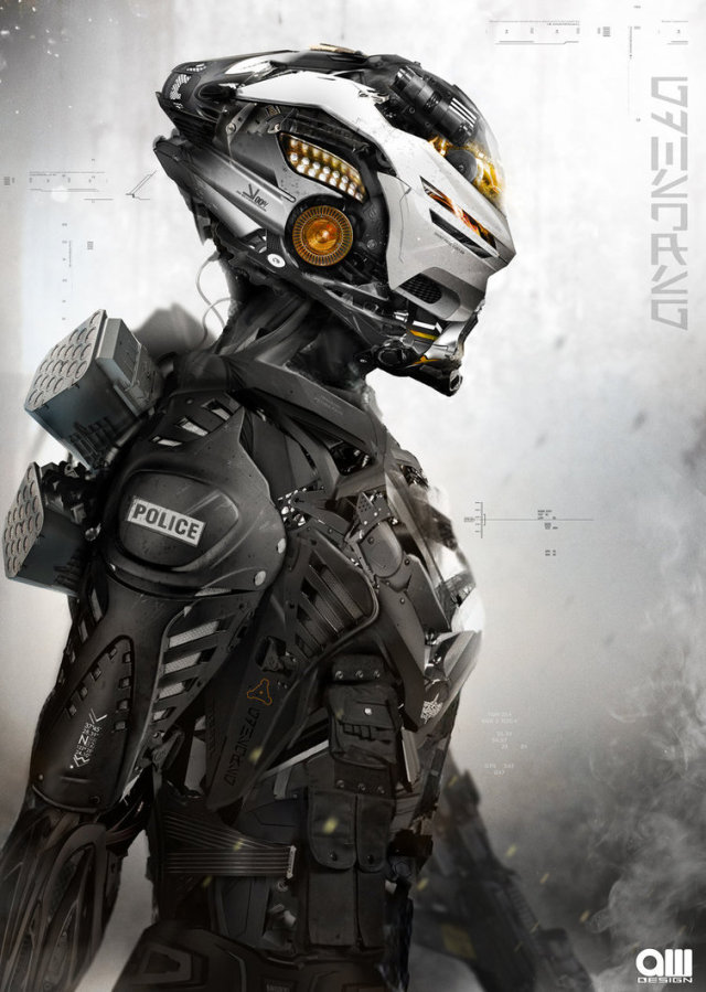 Dustrial, Cyberpunk Clothing & Apparel — cybernetic-psychosis: POLICE ...