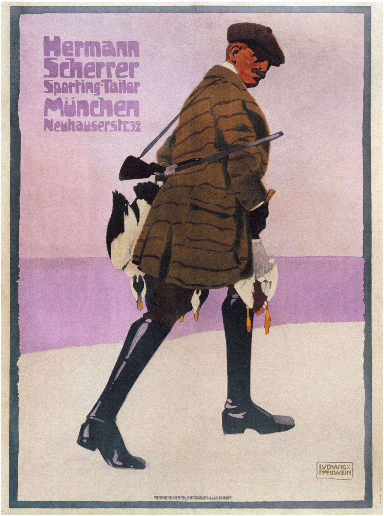 1907 Hermann Scherrer Sporting Tailor, München