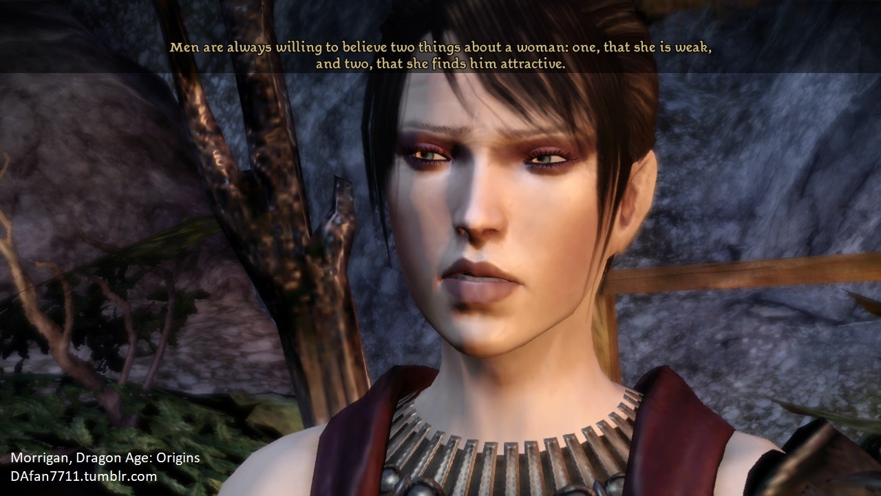 Dragon age origins morrigan romance scene