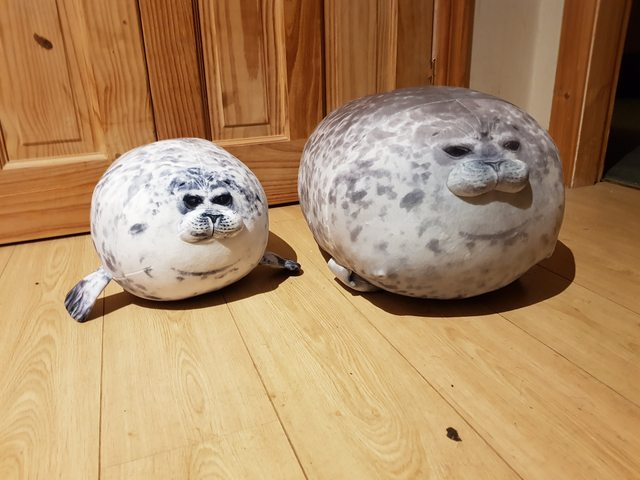 yuki the seal plush