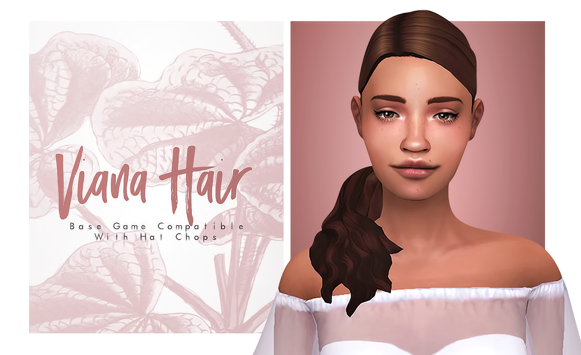 The Sims 4 Mm Isjao Viana Hair Ariana Grande Inspired