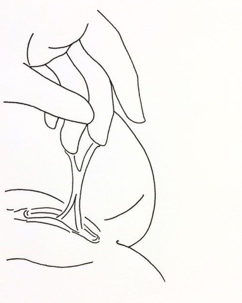 ismaelguerrier:Line Drawing(Pen on paper)Instagram:...