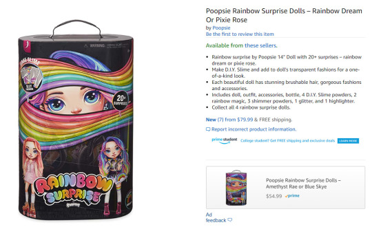 poopsie rainbow bag