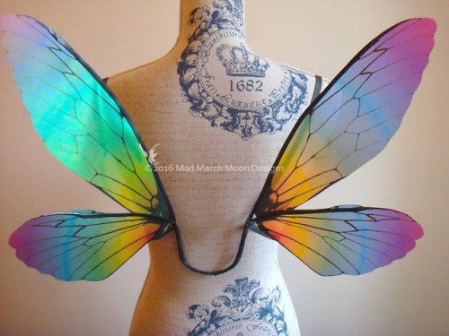 sosuperawesome:Wearable WingsMad March Moon on EtsySee our...