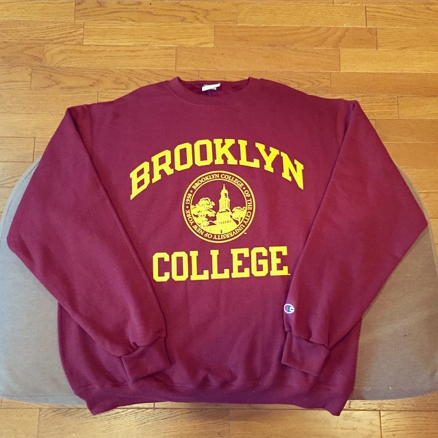brooklyn college sweatshirt champion