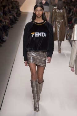 fendi plaid boots