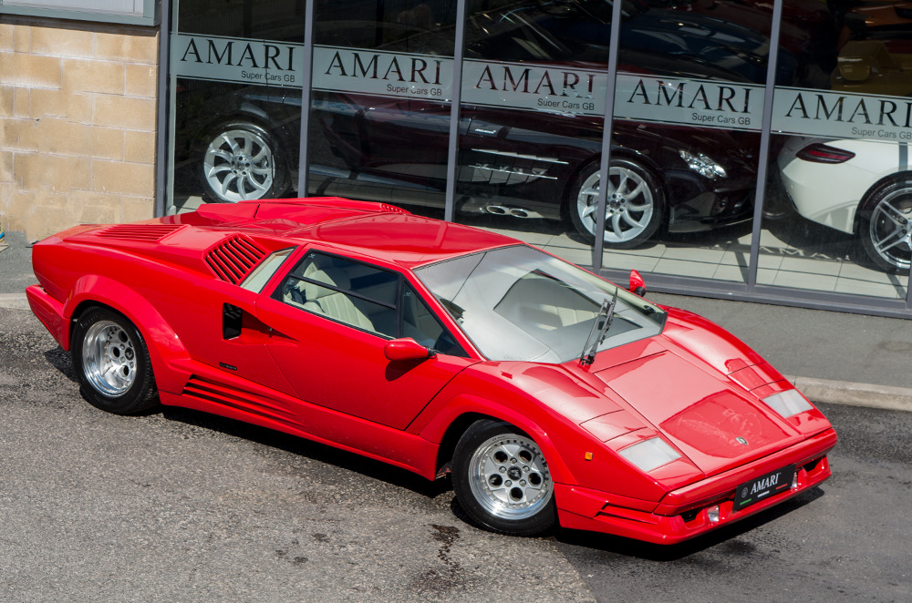 Supercars Photography — £334,995 LAMBORGHINI COUNTACH 5.2 V12 - 25TH...