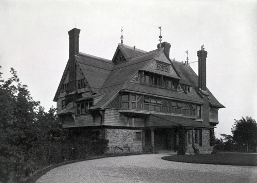rhode island newport architecture vintage history William Watts Sherman House mansion