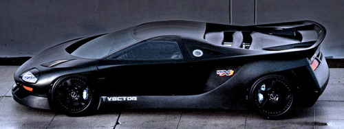 carsthatnevermadeitetc:Vector Avtech WX-8, 2007. A prototype for...