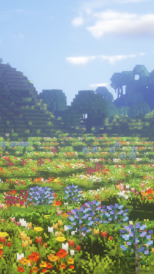 Featured image of post Minecraft Flower Field Background They add beauty on the game