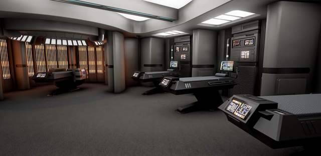 Starfleet ships — Intrepid-class sickbay via Star Trek Voyager Game...