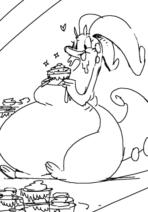 shyguy9:reblog to give the goodra more cakes