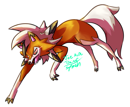 lycanroc dusk form gif