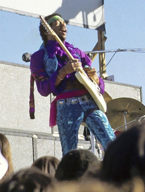 soundsof71:Jimi Hendrix, Santa Clara California, May 1969, by...