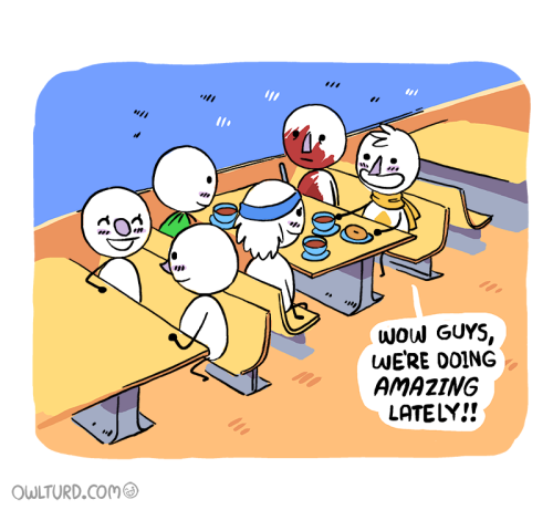 owlturdcomix:Hooray for teamwork! :Dimage | twitter |...