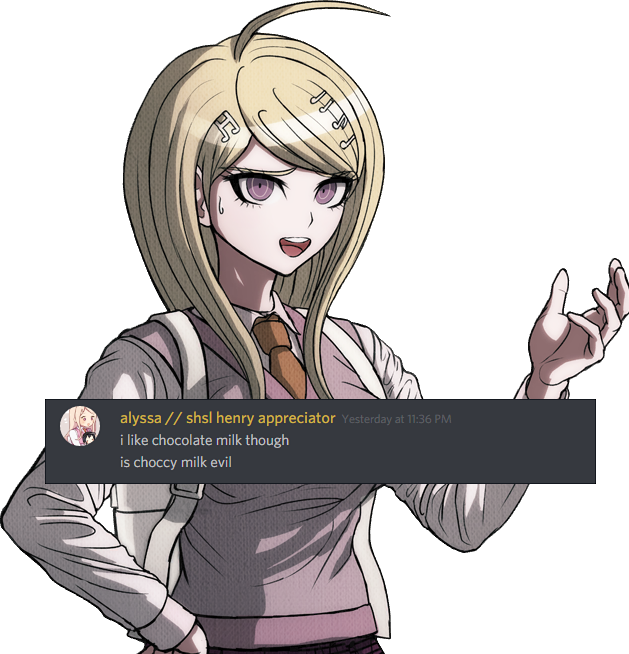 Quoting Danganronpa — Arguably cursed —– No ‘arguably’ needed- it just...