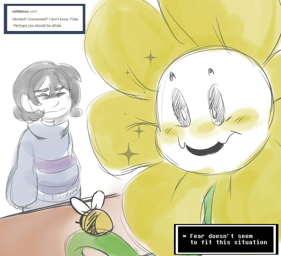 Flowey And Frisk First Previous Next Bonus Off Topic Posts