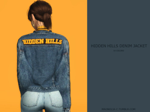 magnolia-c:Hidden Hills Denim JacketI’m not really a big fan...