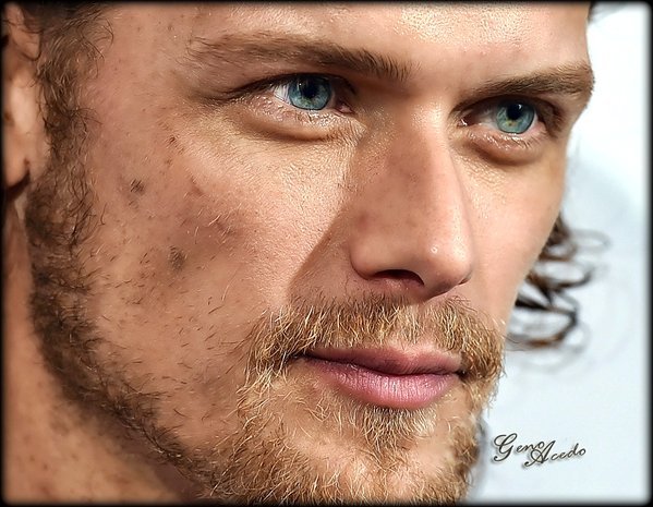 SAM HEUGHAN edits by GENO ACEDO on twitter | just me