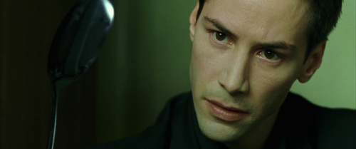 shesnake:Keanu Reeves in The Matrix (1999) dir. The Wachowskis