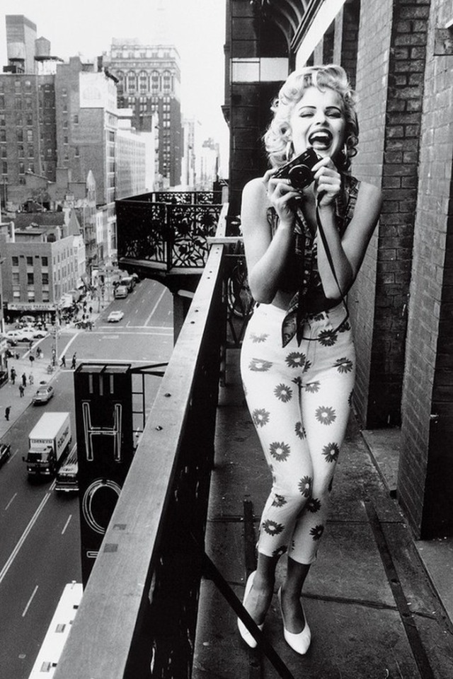 Virtual Notebook — Eva Herzigova for Guess photographed by Ellen von...