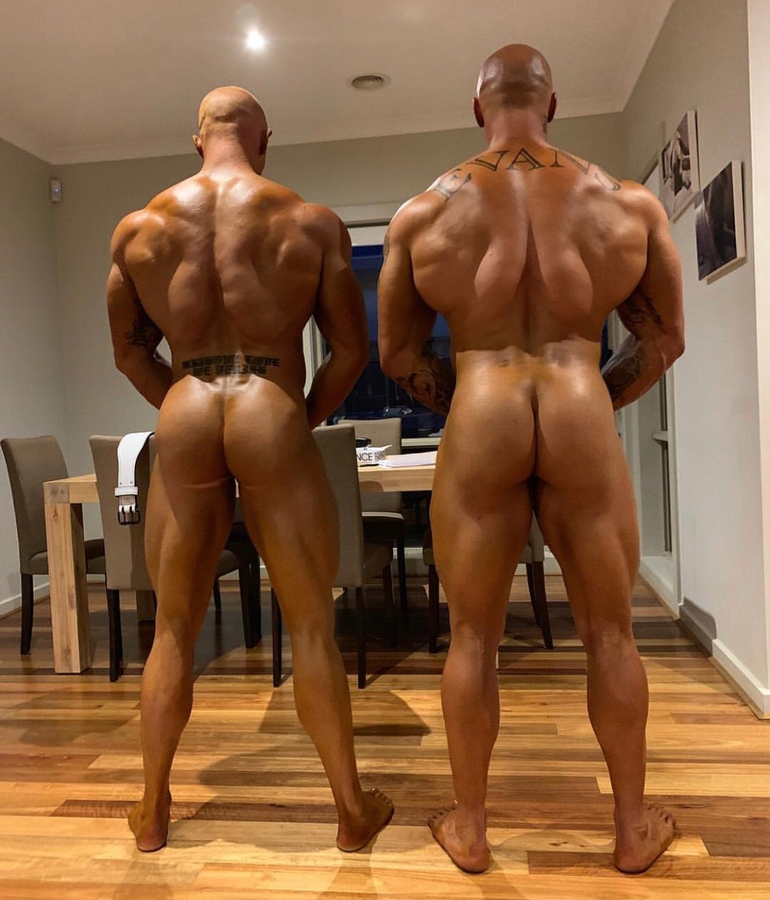 African Naked Male Bodybuilders.