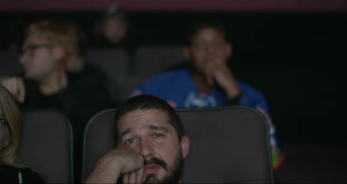 areyoufilmingthis:Shia watching “Transformers: Dark of The...