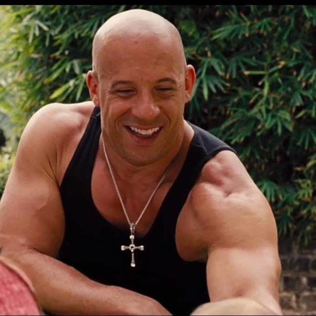 Vin Diesel Pics Showing His Muscles