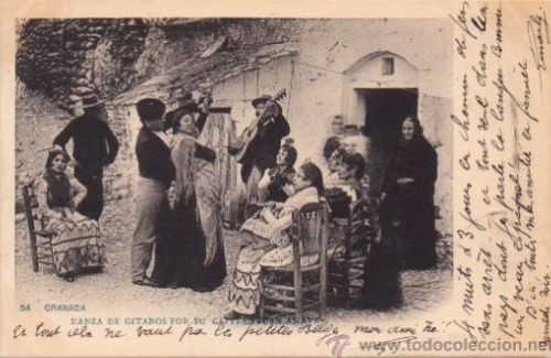 Rroma in Granada. 1900