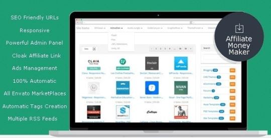 Envato Affiliate Money Maker v1.4.3 Nulled