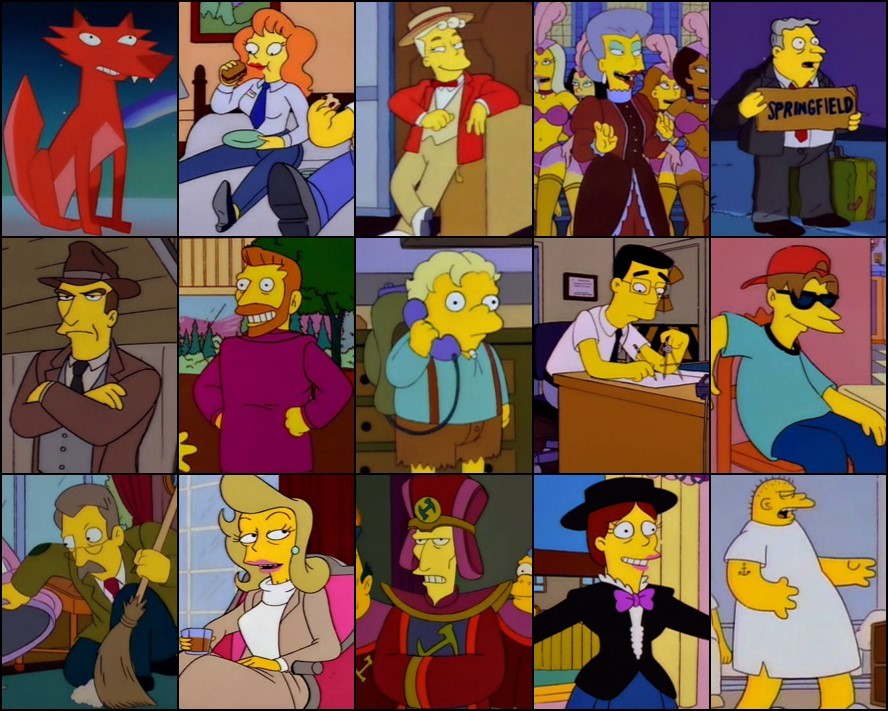 The Simpsons One Off Characters By Episode Quiz By B Awesome 87