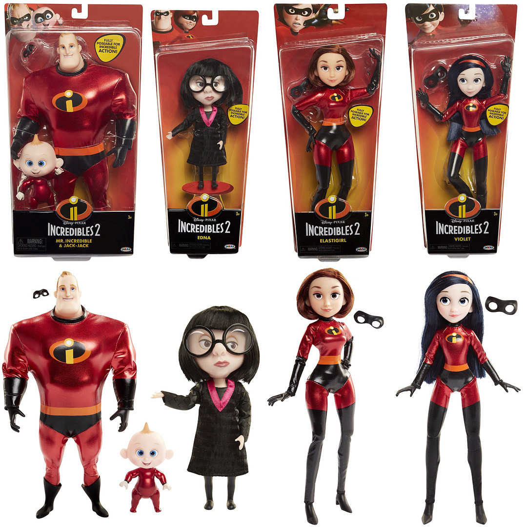 the incredibles 2 dolls