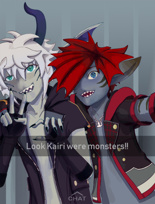 anomymoose:Give us all the monster boys please Nomura