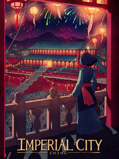 k141:My full Mulan poster for the Disney Dream Destinations...