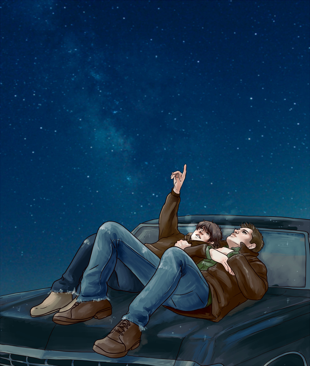 diminuel:
“ December 08: Sam and Dean
Stargazing is iconic for Sam and Dean, so I wanted to give it a shot!
(If you’d like you can support me with a ko-fi)
”