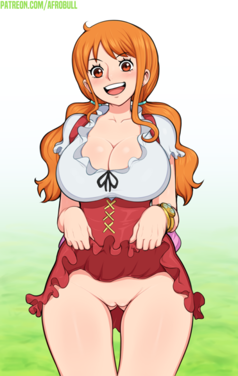 afrobull:Nami commission for Dave Stone, this time a remake of...