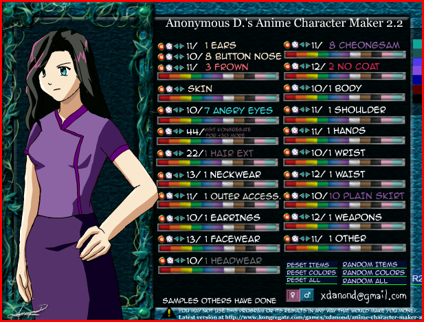 Anime Character Creator 3