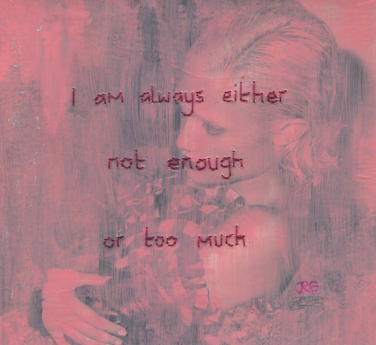 When everything lost. Im enough. Enough is enough. Im Sad i know.