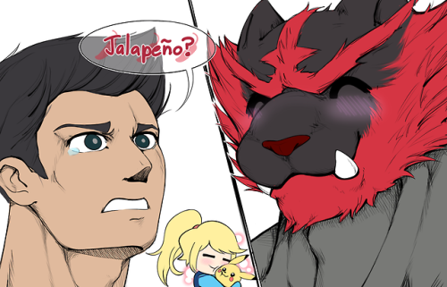 daily-incineroar:little mac finds his lost cat (based off this...