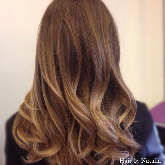 Balayage Hair Color Balayage Ombre Hair Color From Brassy Base