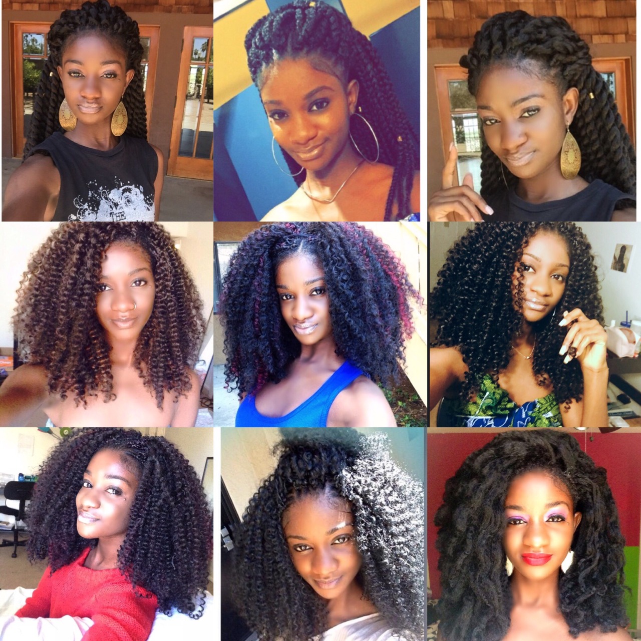 Crochet Braids Love Sunkissedama Happy 3 Years To My Natural