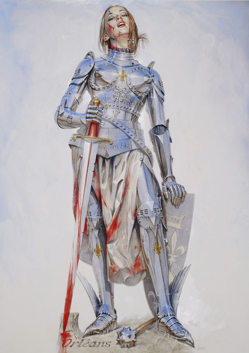 thefugitivesaint:
“Hajime Sorayama, ‘Jeanne d'Arc’, 2019
Source
Featured in the exhibit ‘Paintings of Cruelty and Beauty’ at the Vanilla Gallery in Tokyo, Japan.
”