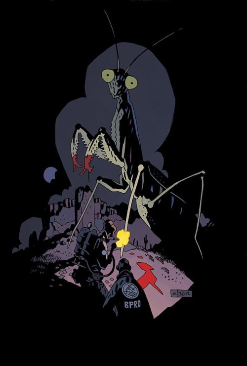 twofistedpulp:Mike Mignola, Year of Monsters variant cover...