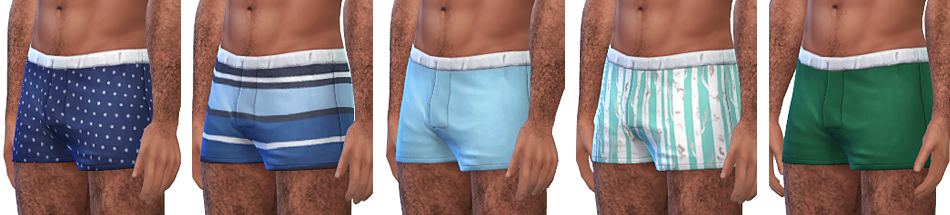 Ropes Workshop Boxer Shorts And Briefs For The Sims 4 Because The 7097