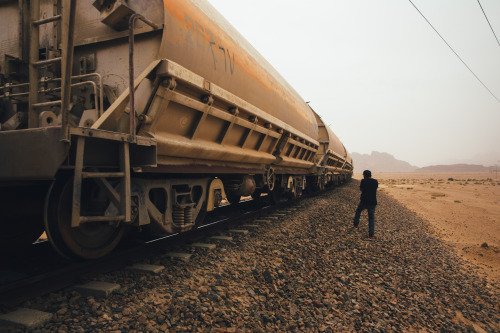 samhorine:chasing trains through the desert (dead sea bound) //...