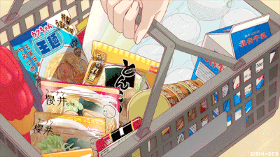 ผล๥าร๨้นหารูปภาพสำ​หรับ anime shopping gif